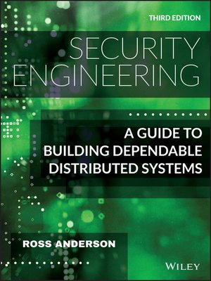 cover image of Security Engineering